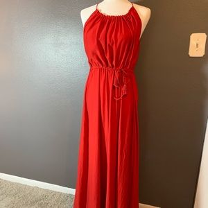 H&M Red Maxi Dress